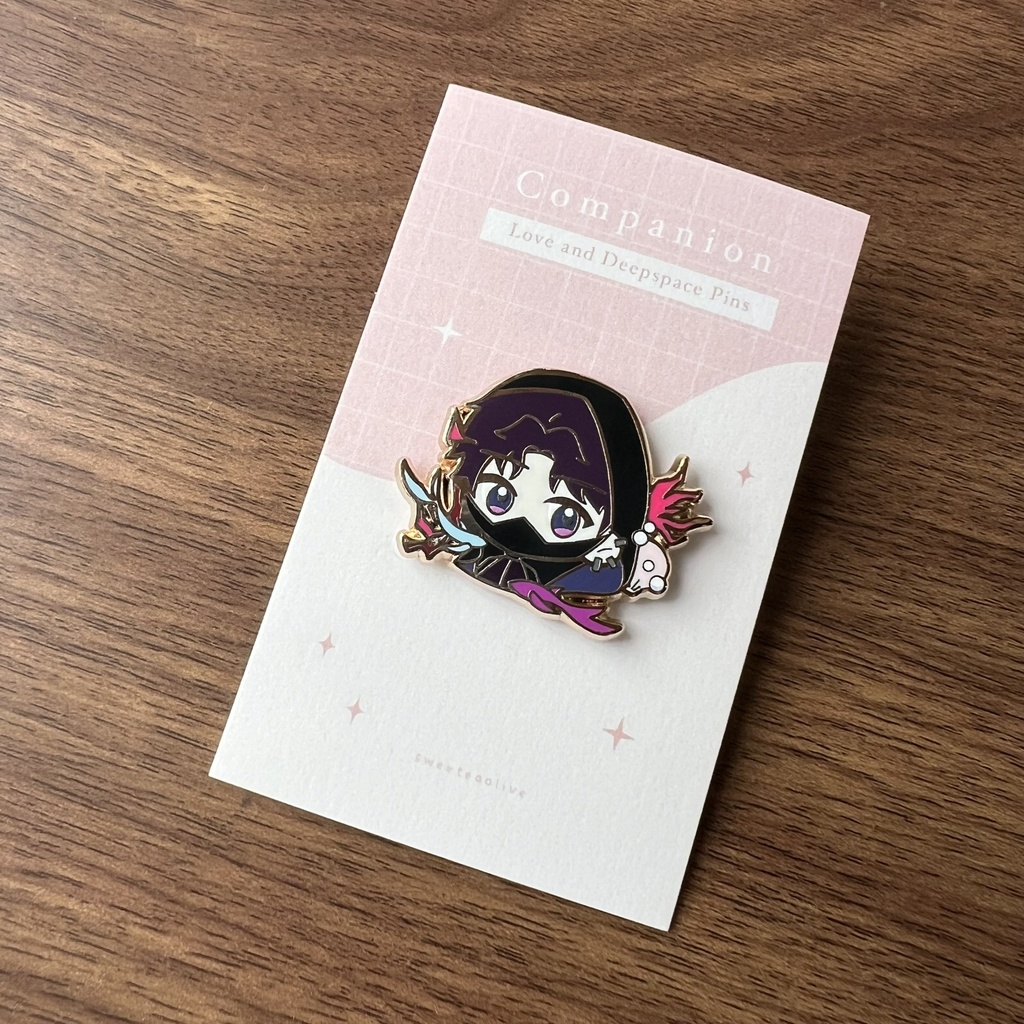 恋と深空 ピンバッジ セイヤ⭐️レイ❄️ホムラ🐟シン🌺マヒル🍎