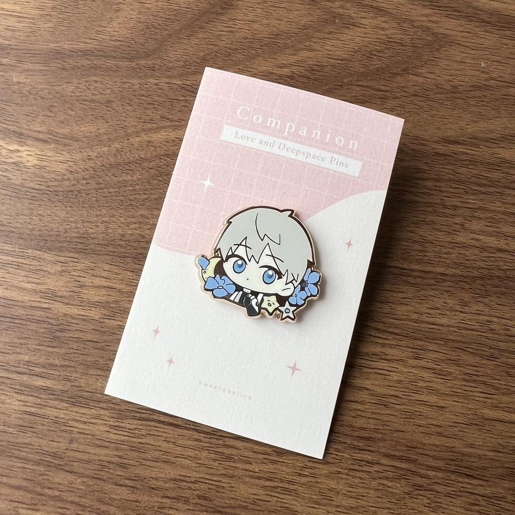 恋と深空 ピンバッジ セイヤ⭐️レイ❄️ホムラ🐟シン🌺マヒル🍎