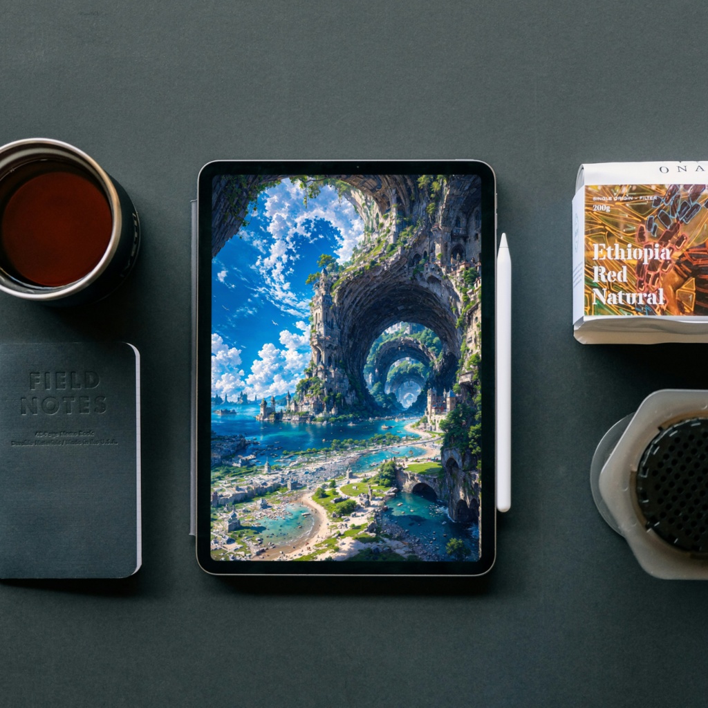 スマホ壁紙【岩海】