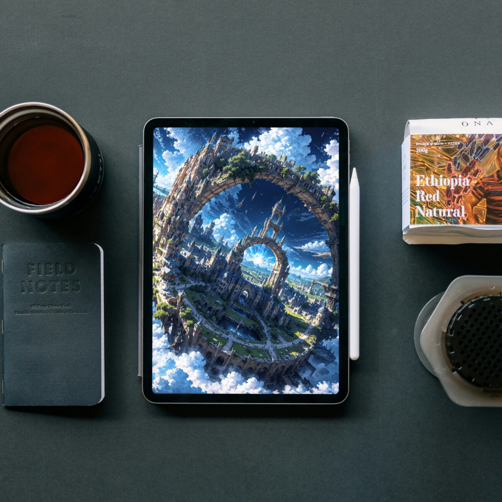 スマホ壁紙【青眼】