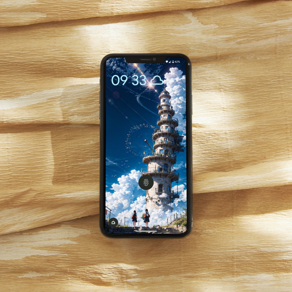 スマホ・PC壁紙【帰り道】