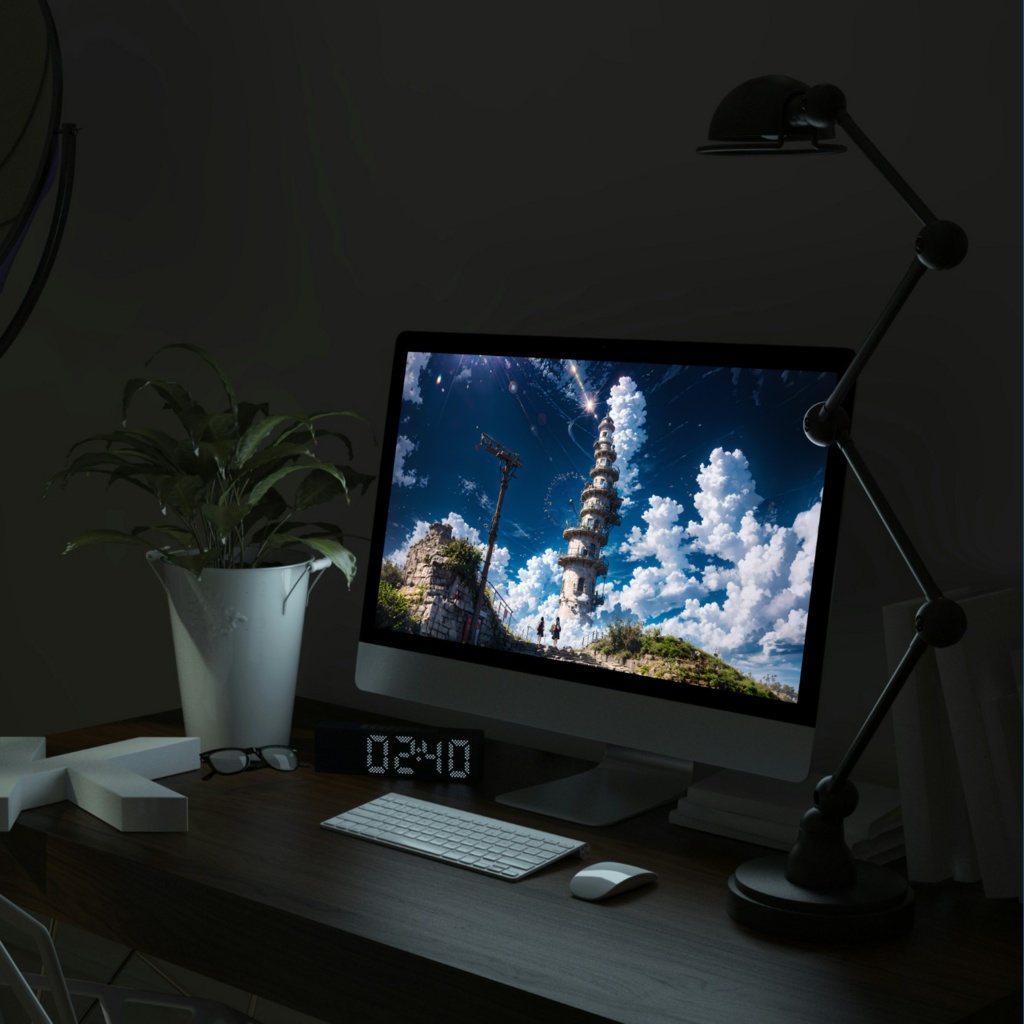 スマホ・PC壁紙【帰り道】