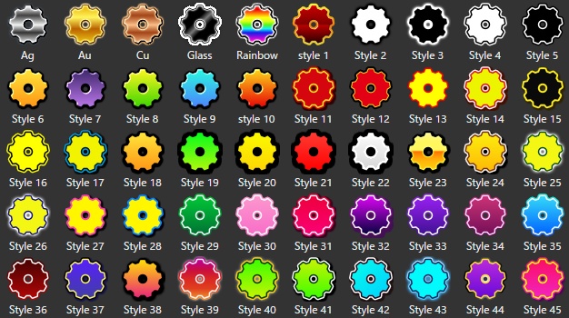 AffinityPhotoで使えるテキストスタイル50種類