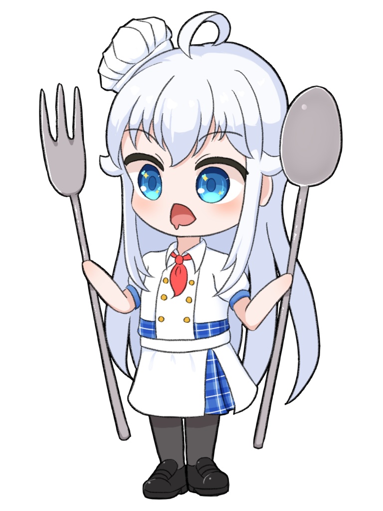 汐月香耶ステッカー/料理シリーズ