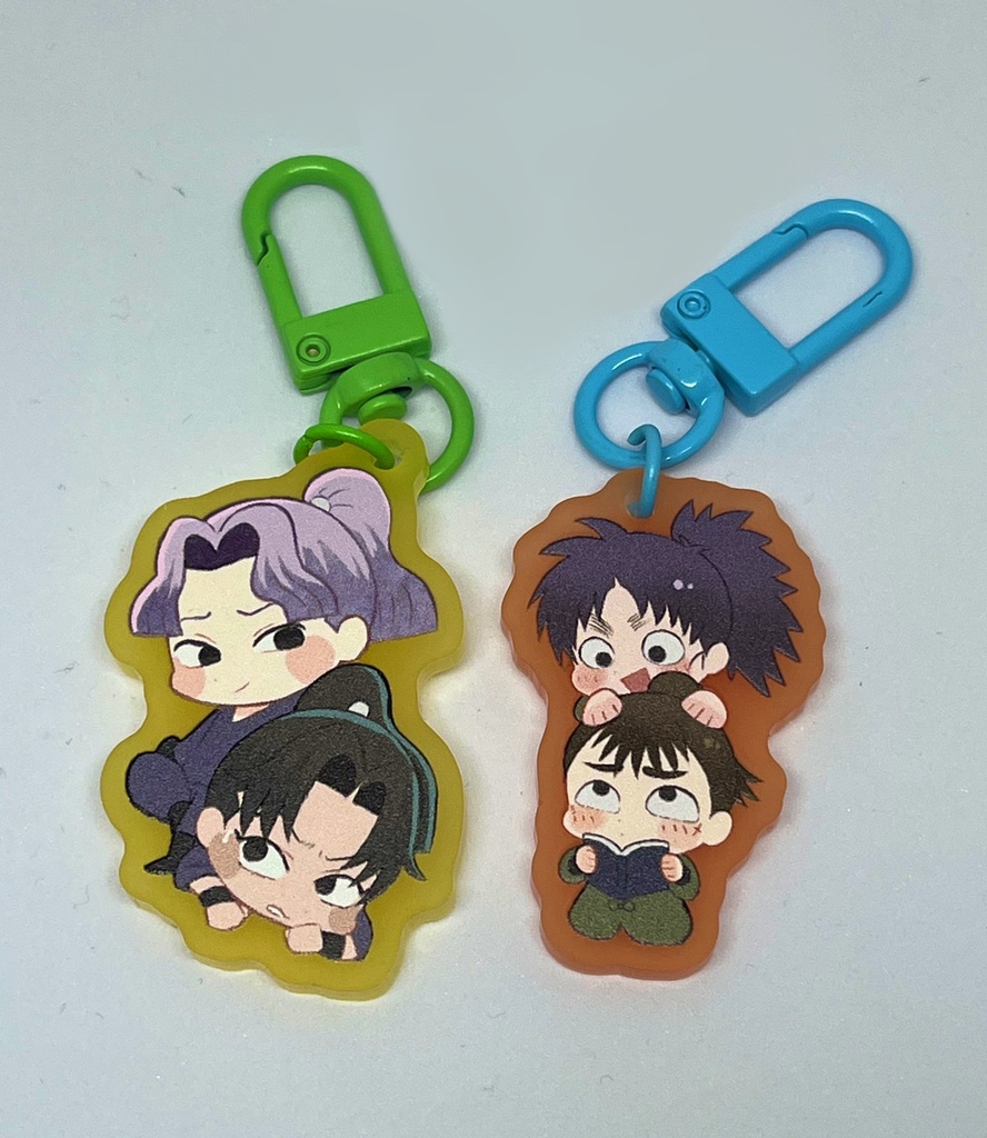 【委託】カラーアクリルキーホルダーセット