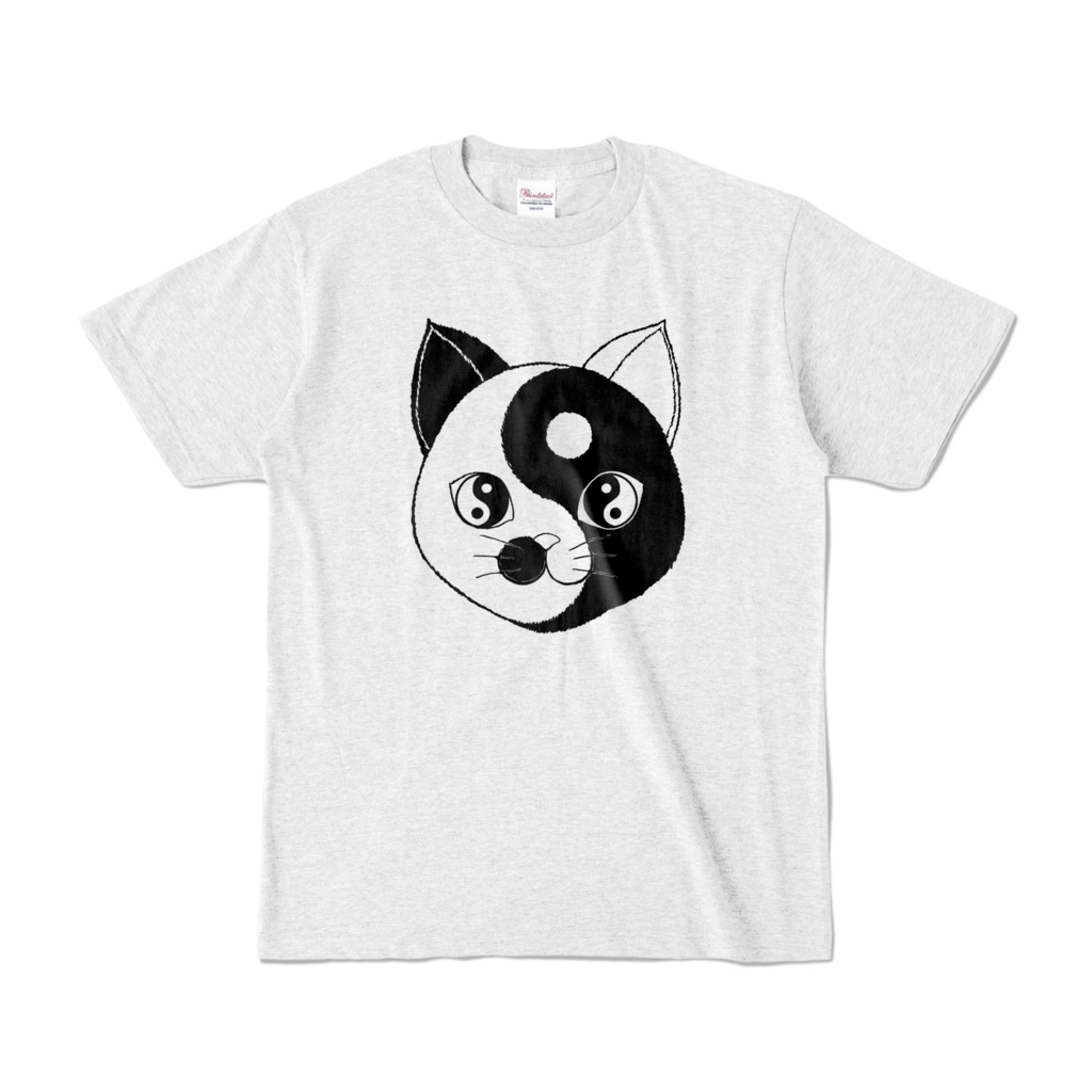 Yin and Nyang Tシャツ　アッシュ (淡色)