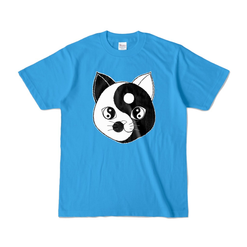 Yin and Nyang Tシャツ　ターコイズ (濃色)