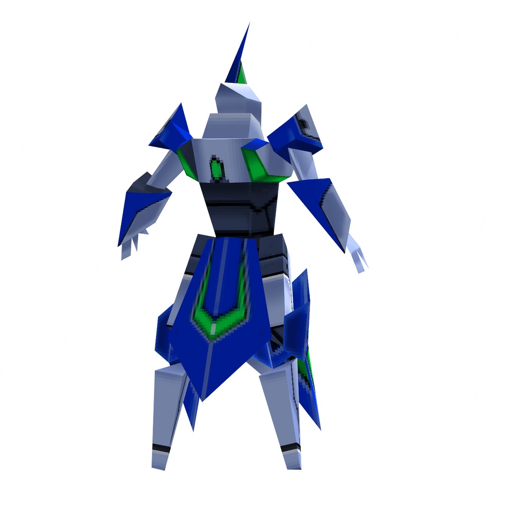 ローポリオリジナルロボット「スフィーダント」