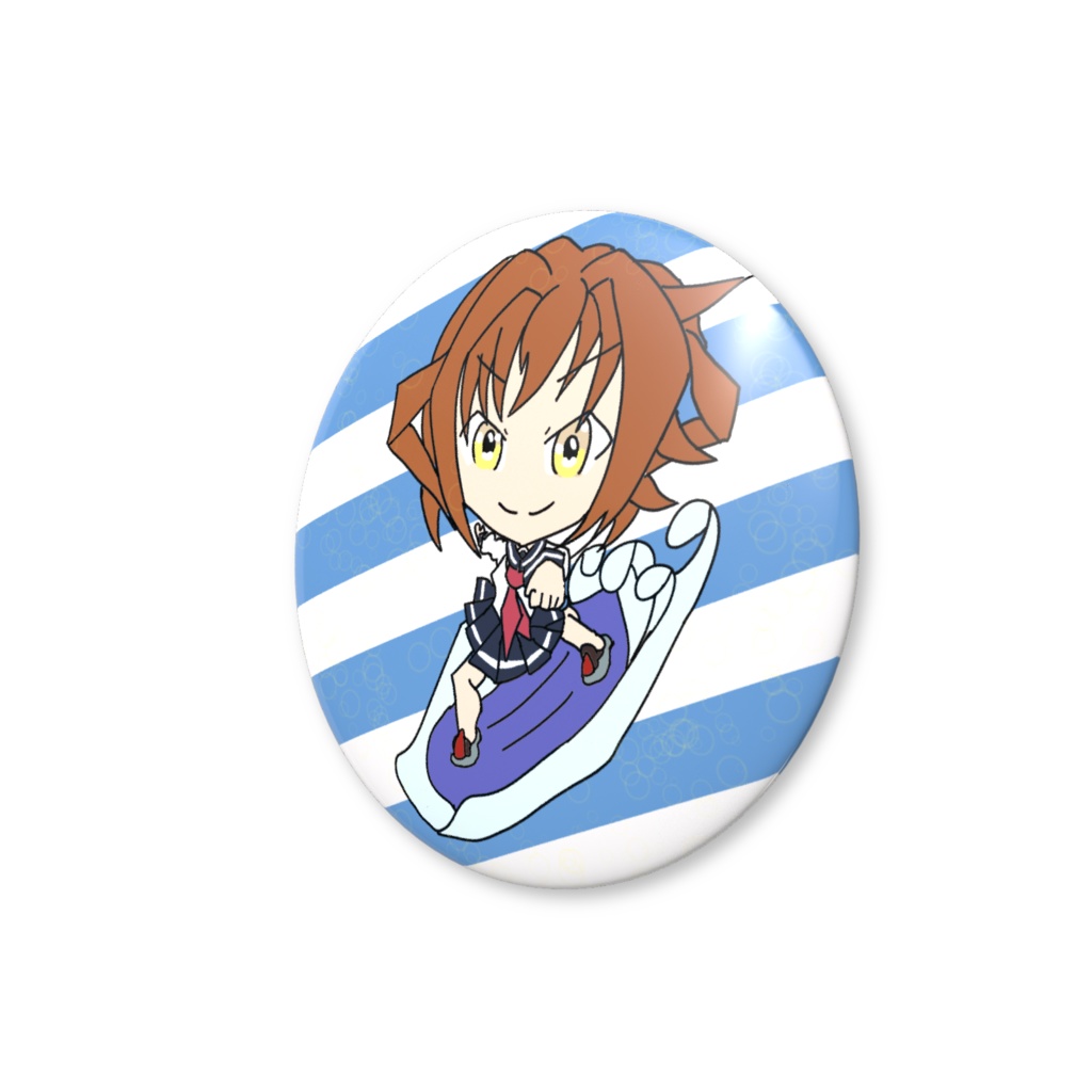 艦これ雷缶バッジ