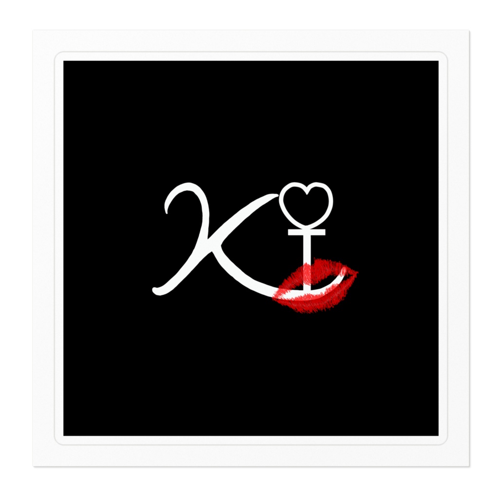 こいんちゅステッカー黒