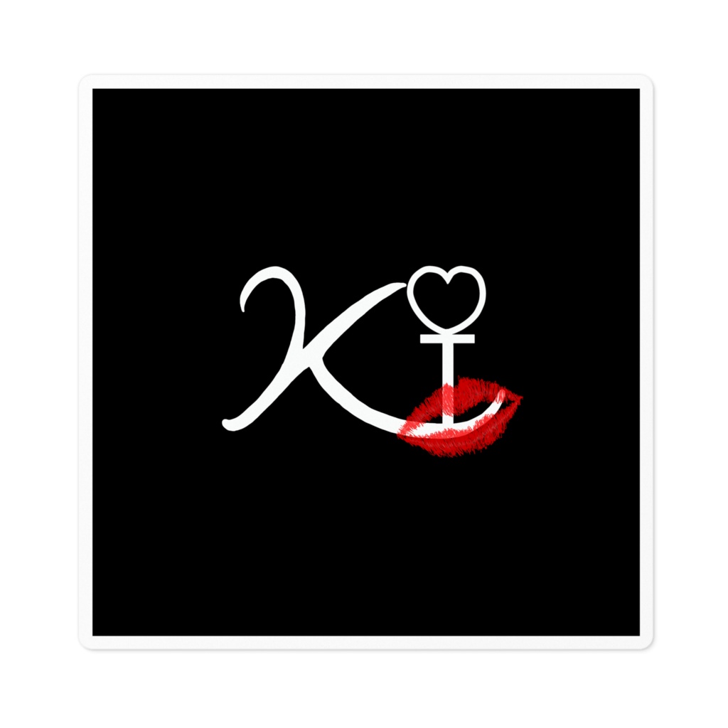 こいんちゅステッカー黒