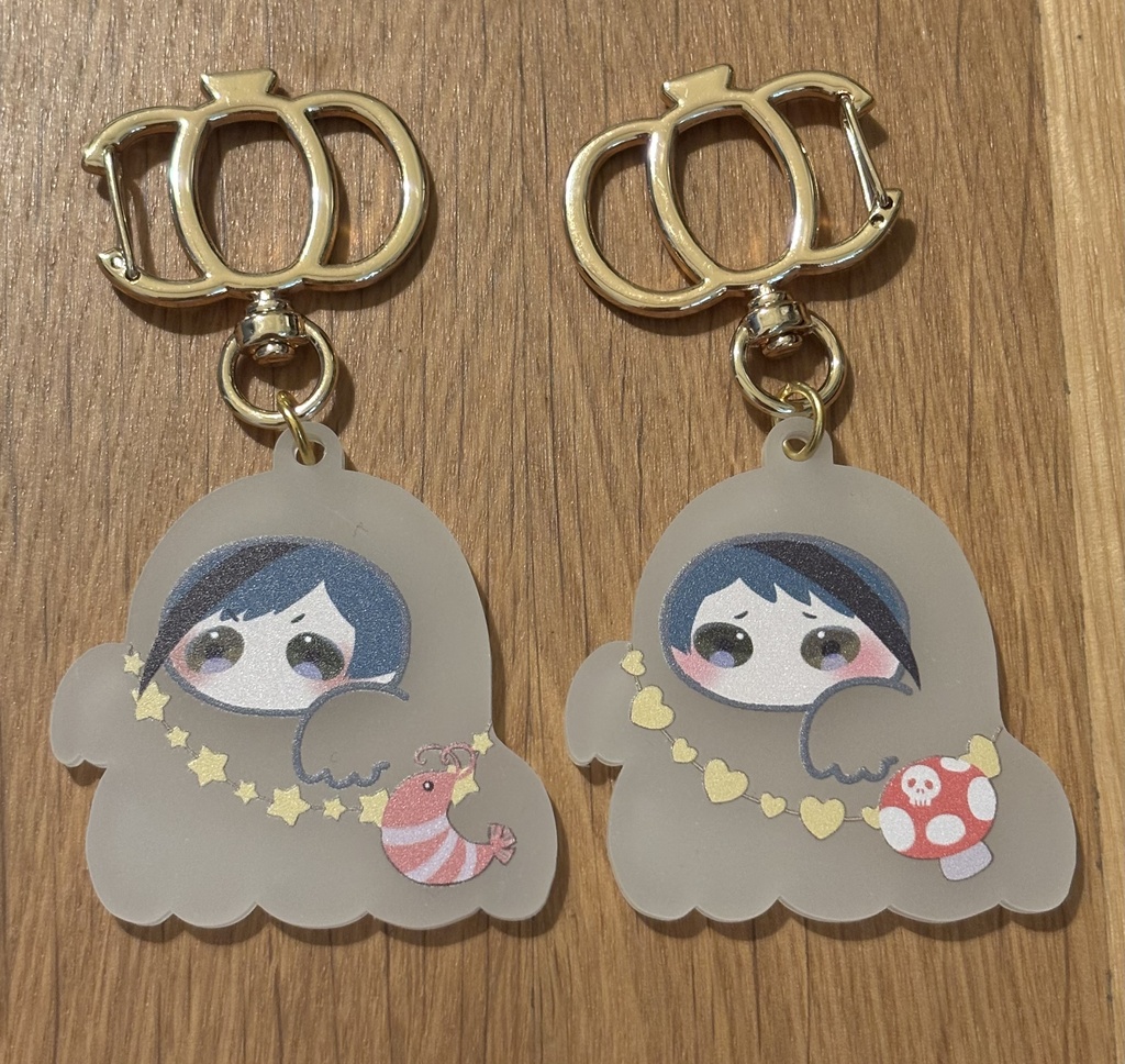 オバケリーチアクリルキーホルダー