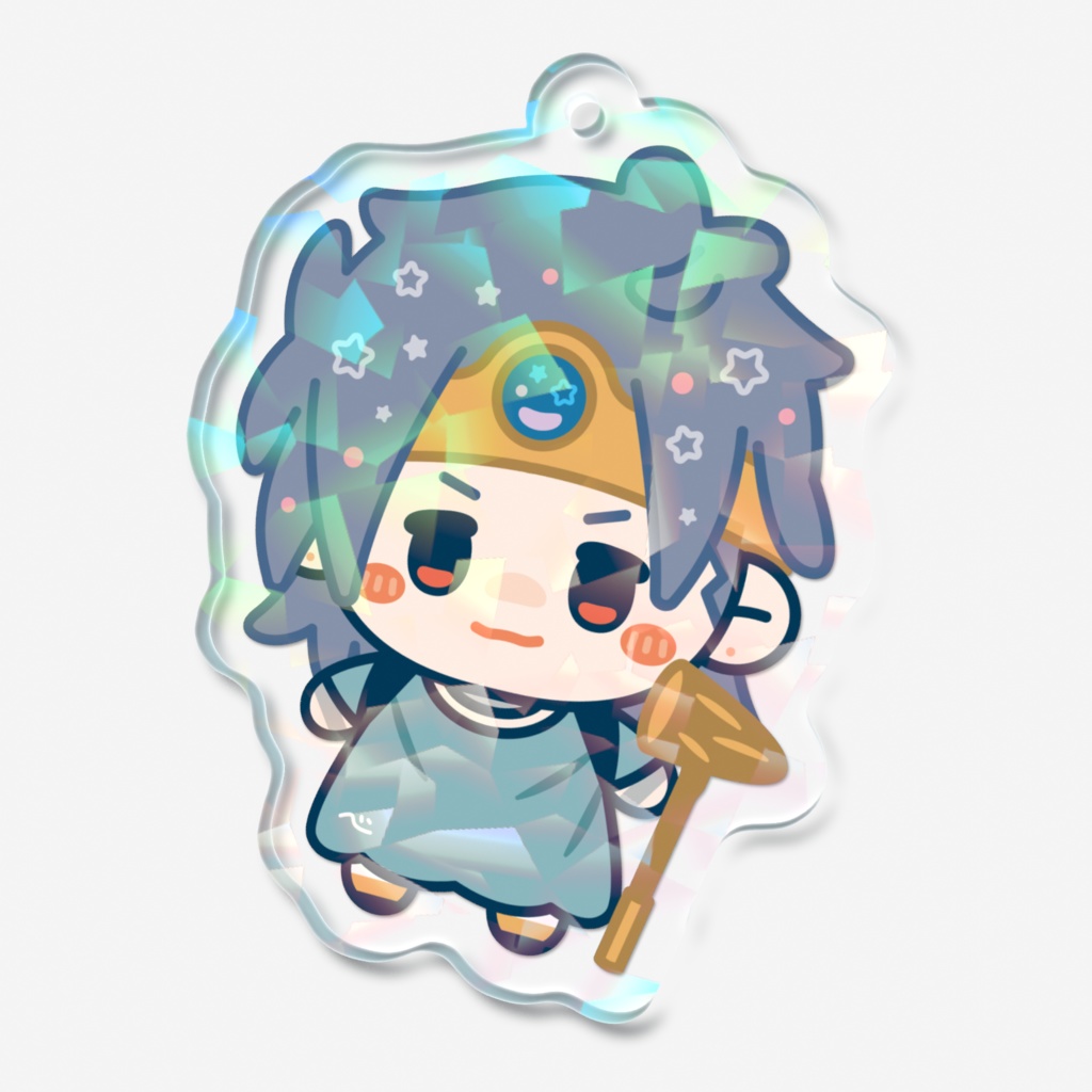 DQ3 キラキラ賢者キーホルダー