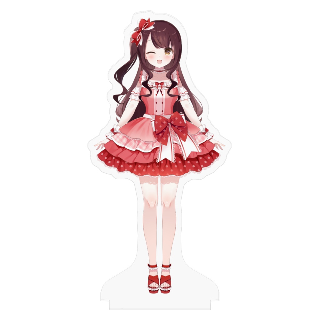 求名ゆくる1周年衣装アクリルフィギュア