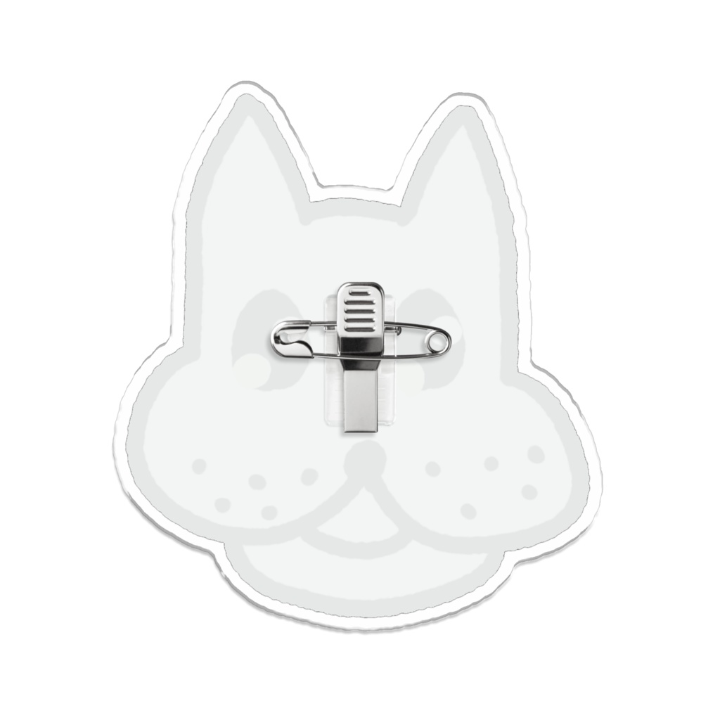 ねこちゃん・イッヌアクリルバッジ