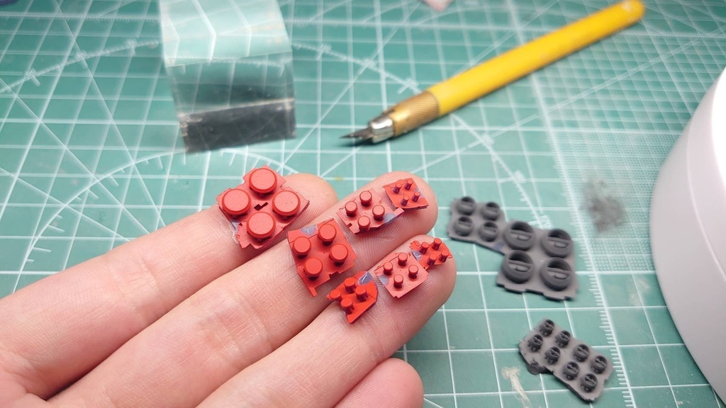 ディテールアップパーツ 丸セット1(中、小)