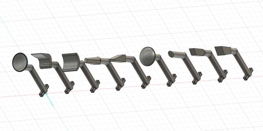 電動ヤスリ工具用 アタッチメント各種