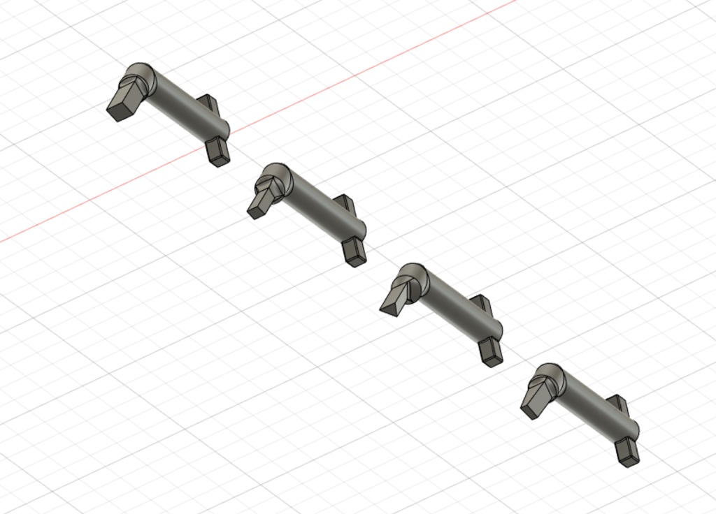 電動ヤスリ工具用アタッチメント 細タイプ 各種