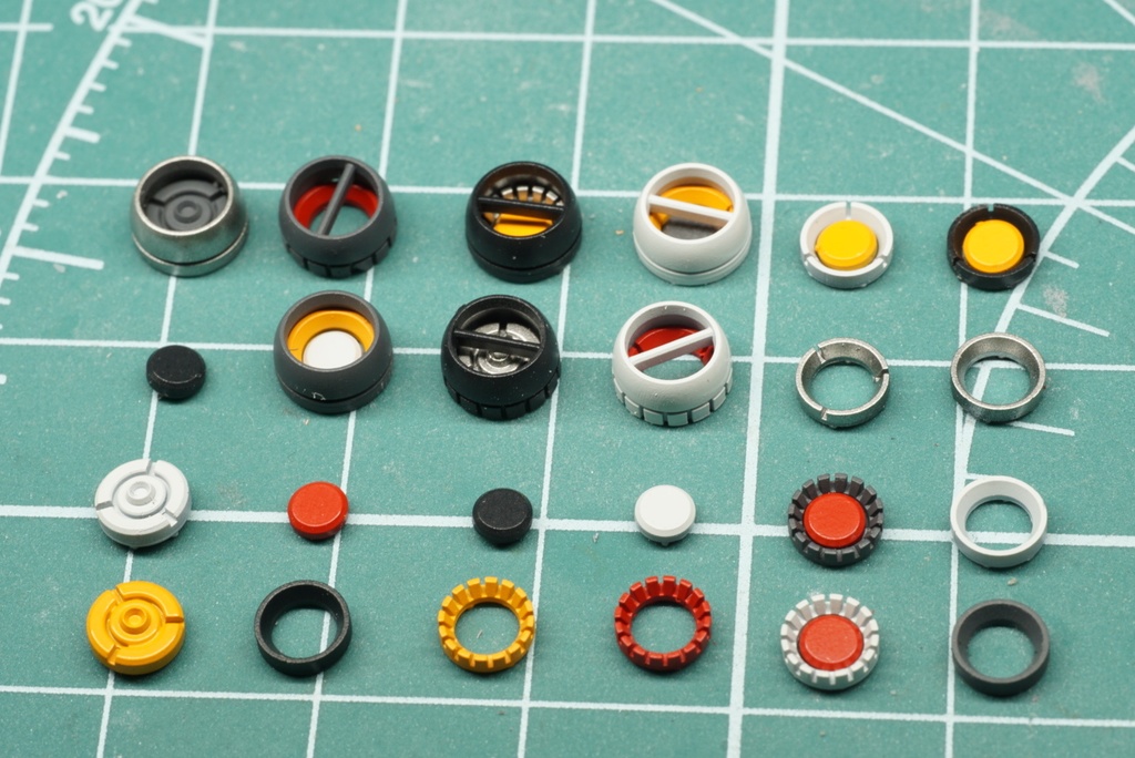 ディテールアップパーツ 丸セット4