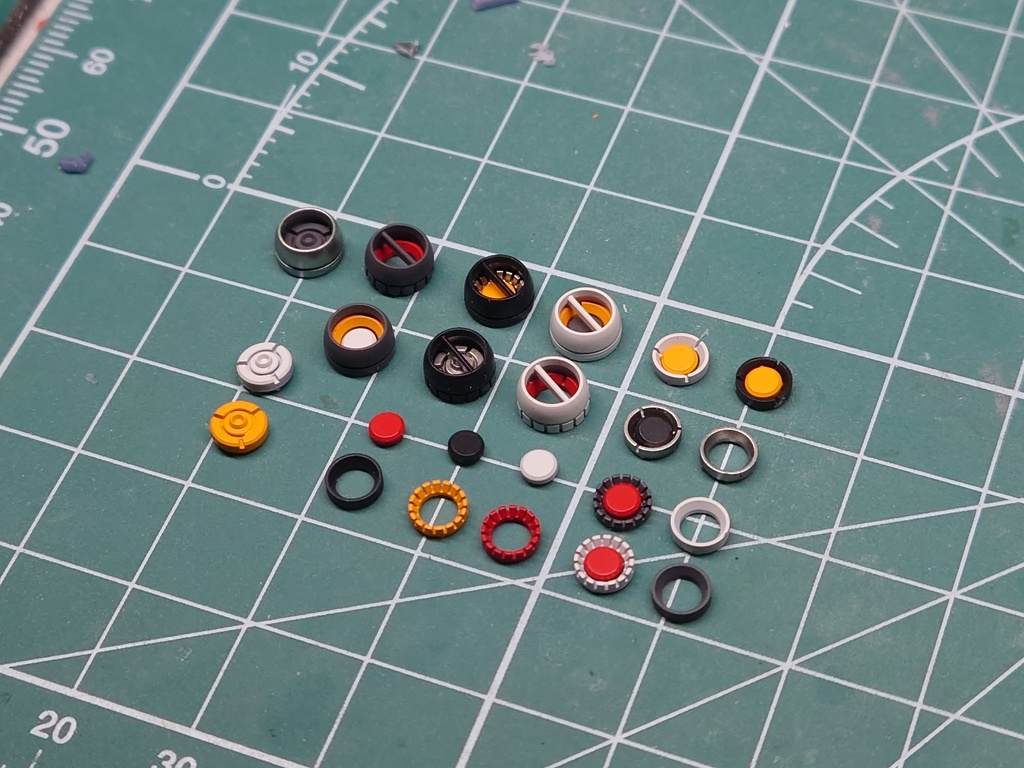 ディテールアップパーツ 丸セット4