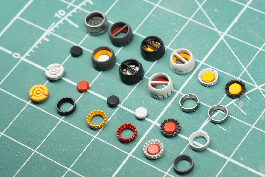 ディテールアップパーツ 丸セット4