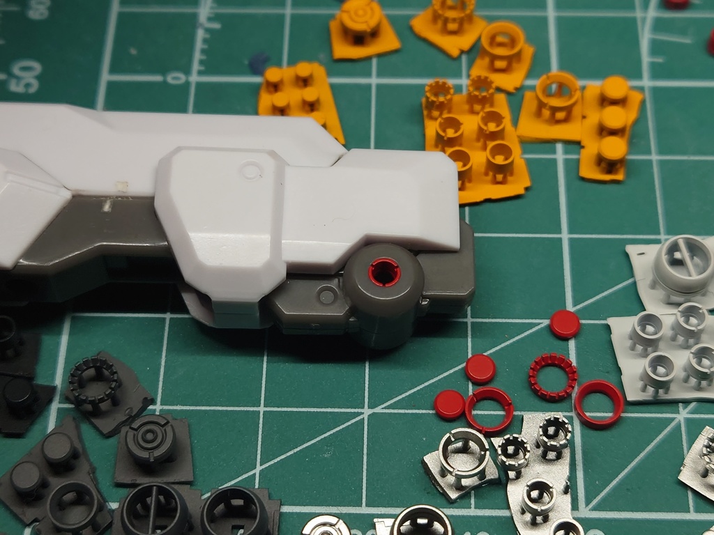 ディテールアップパーツ 丸セット5