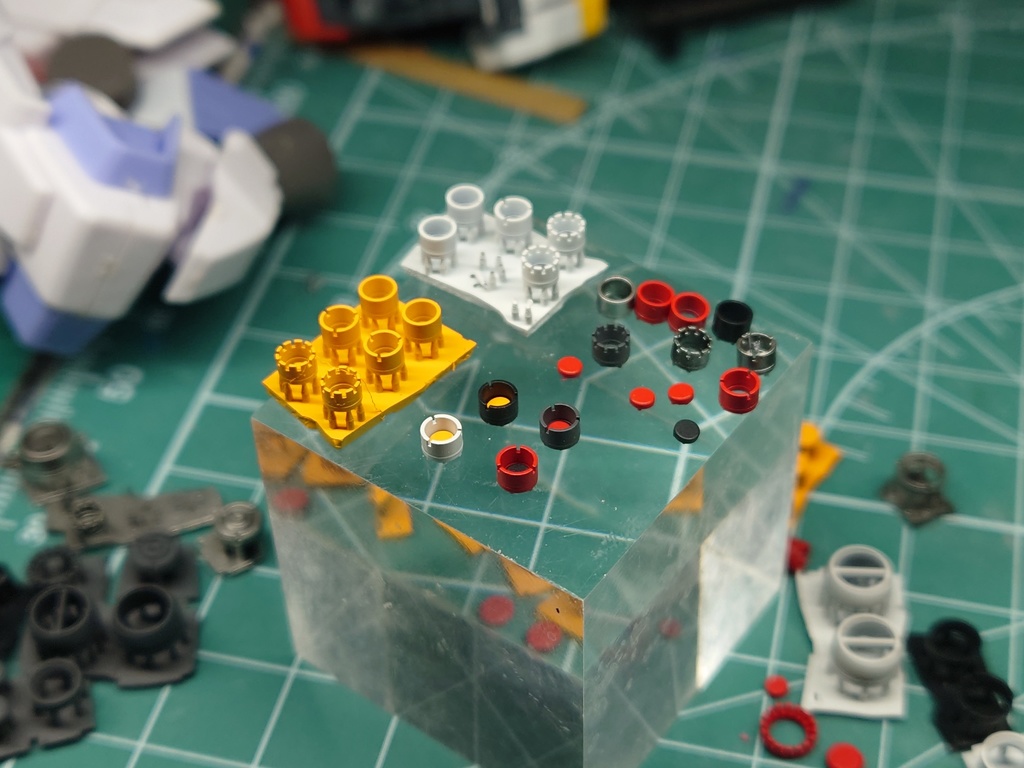 ディテールアップパーツ 丸セット5