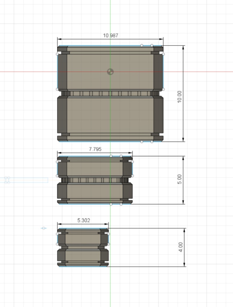 ディテールアップパーツ 角セット2