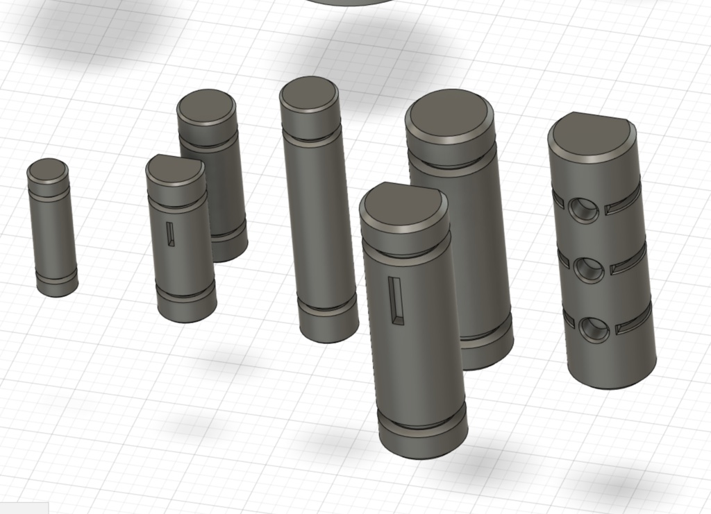 ディテールアップパーツ 棒セット1