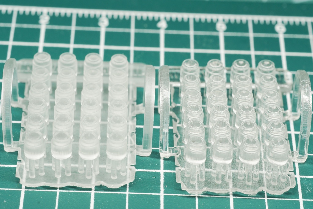 ディテールアップパーツ 丸セット9(クリアー版)