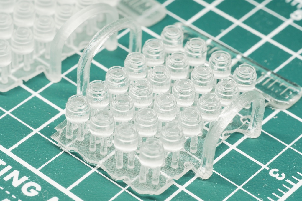 ディテールアップパーツ 丸セット9(クリアー版)