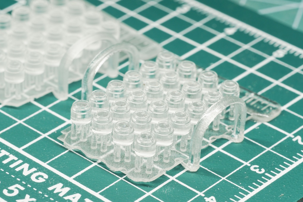 ディテールアップパーツ 丸セット9(クリアー版)