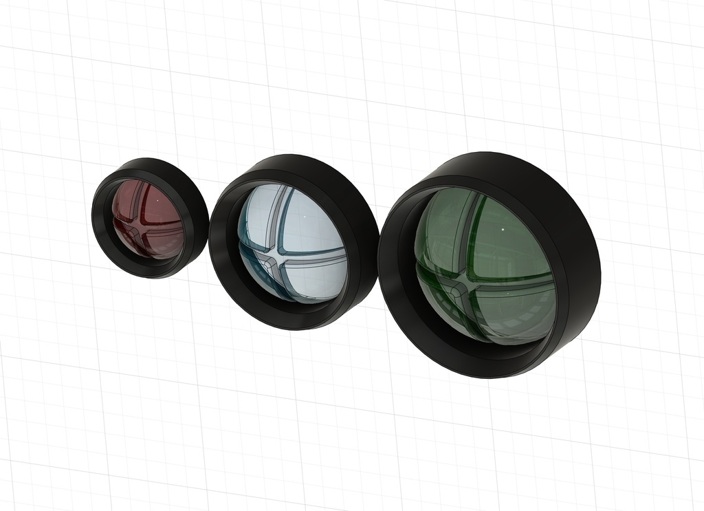 ディテールアップパーツ 丸センサー1