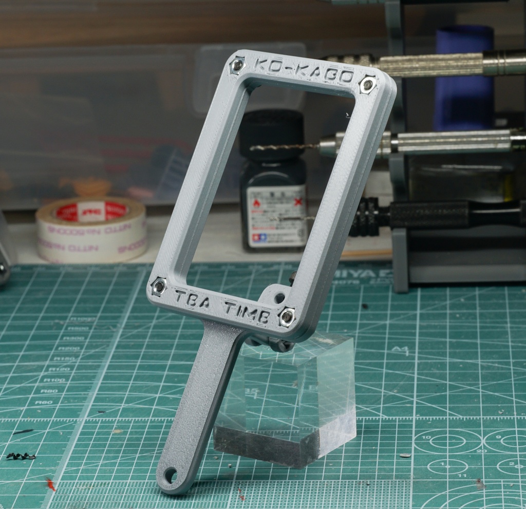 テンプレート固定治具　