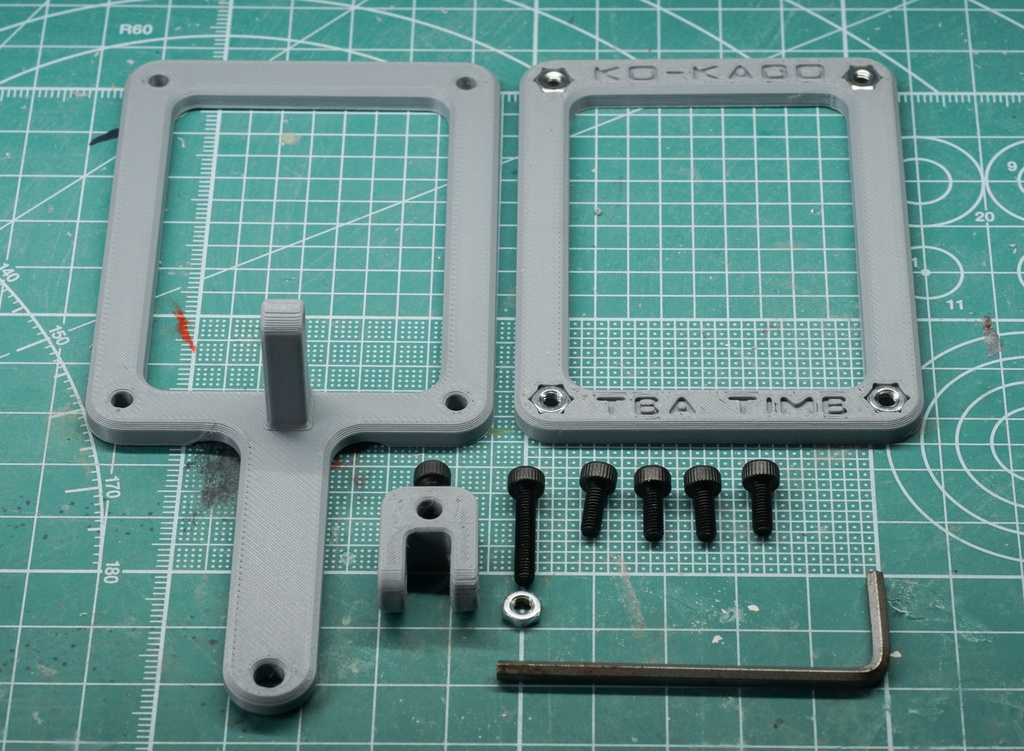 テンプレート固定治具