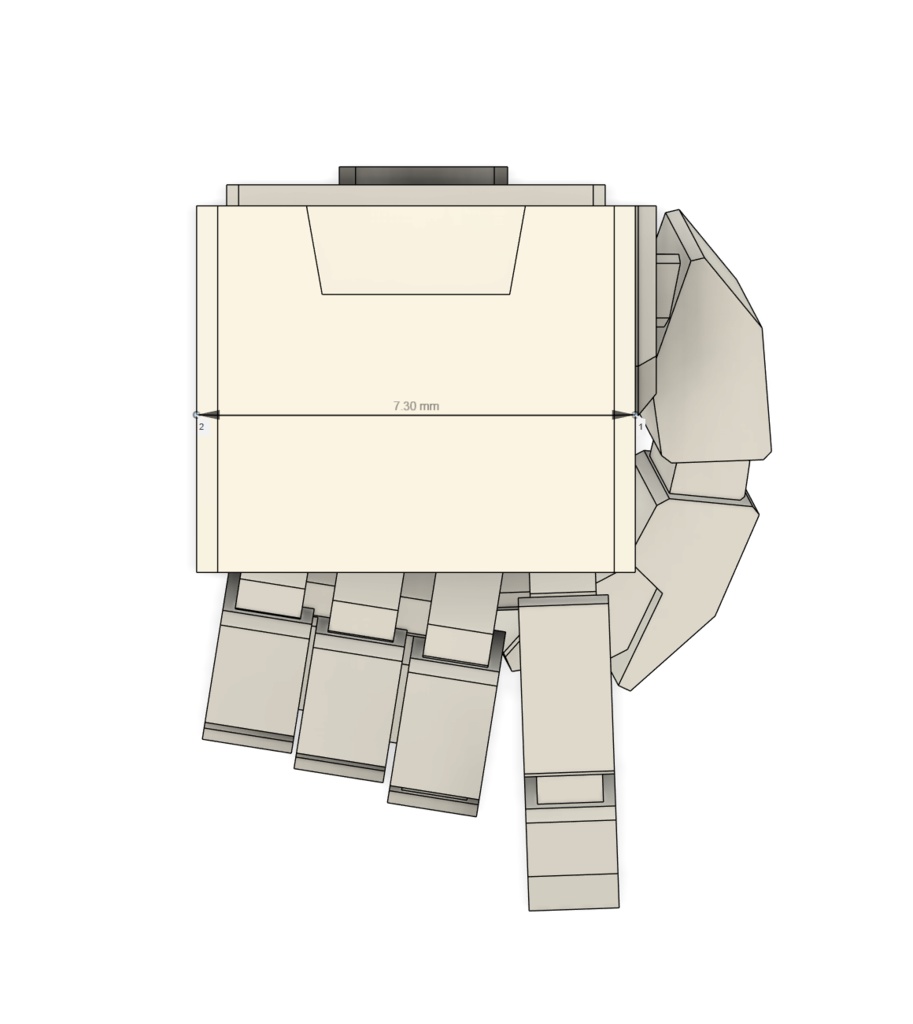硬化後ハンド1(銃持ち手)