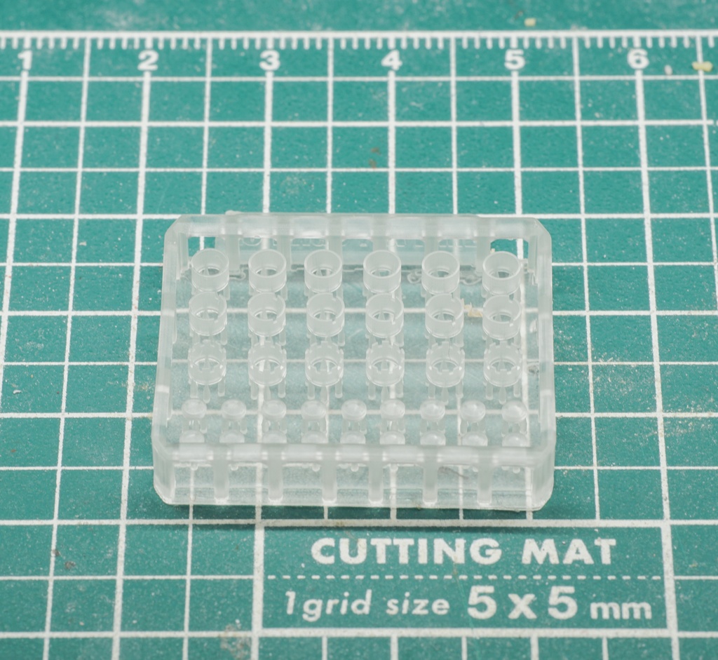 ディテールアップパーツ 丸セット5 (クリアー版)