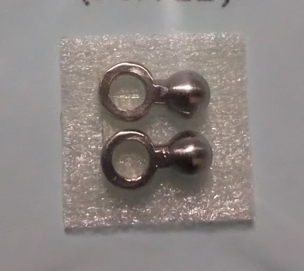 メガミデバイス用 3㎜径用 ステンレス製金属肩関節 Megamidevice 3mm joint stainless