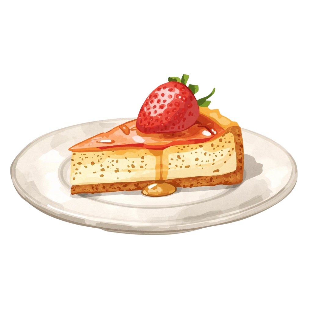 水彩タッチのカフェ風の可愛いクリップアート13点セット