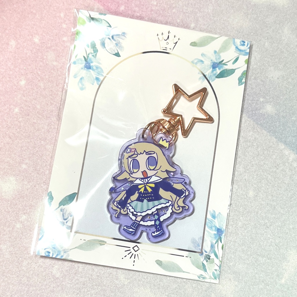 くおれんアクリルキーホルダー