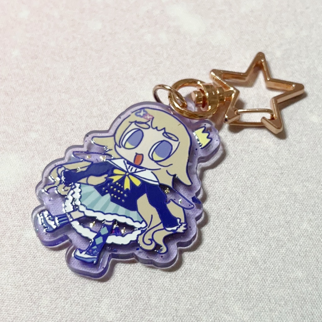 くおれんアクリルキーホルダー