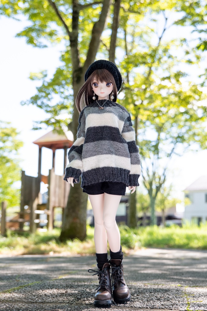 DD  ボーダーニット