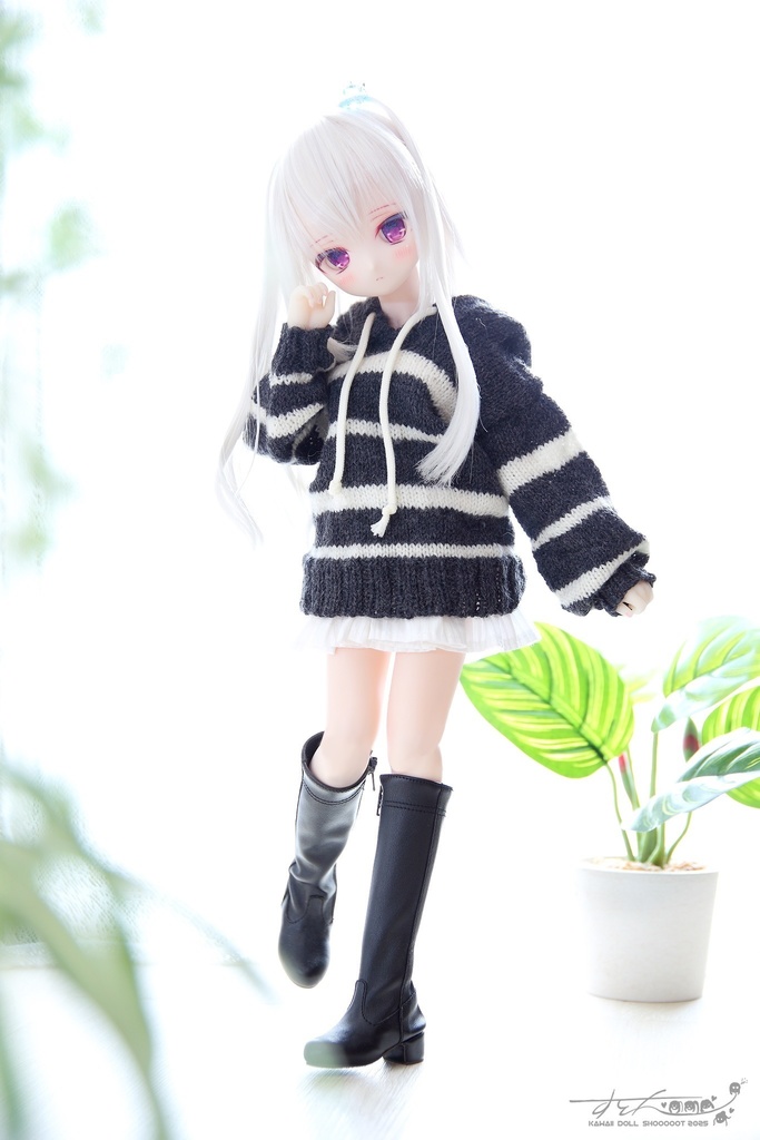 MDD パーカー　ボーダー