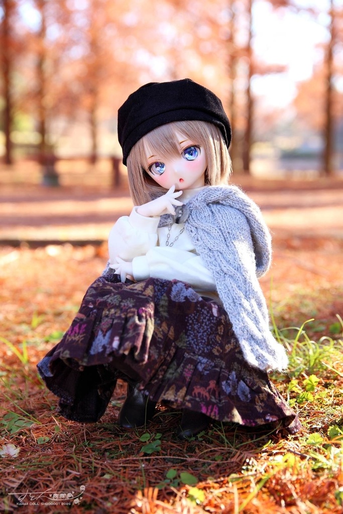 ＭＤＤフード付きケープ　2色