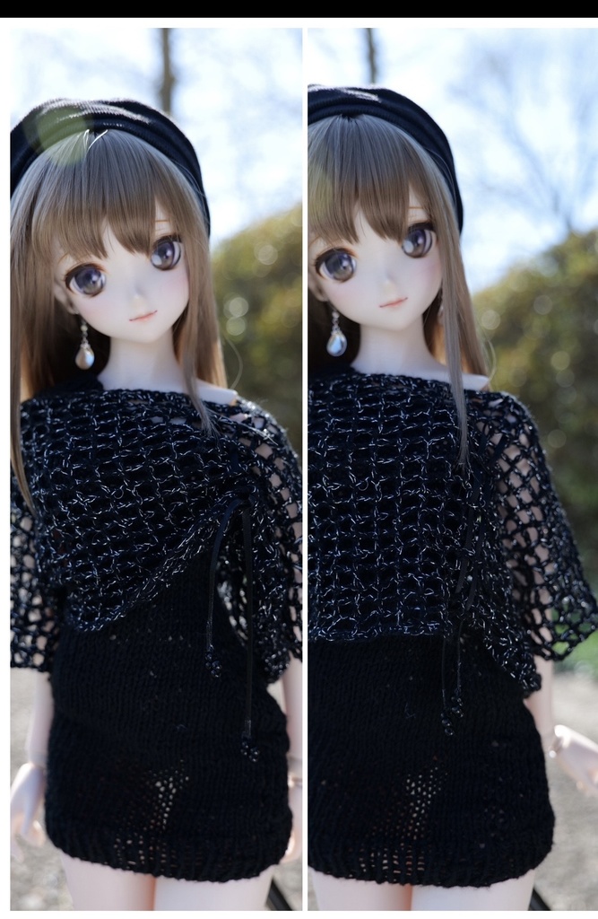 　DD ミニワンピとトップスセット