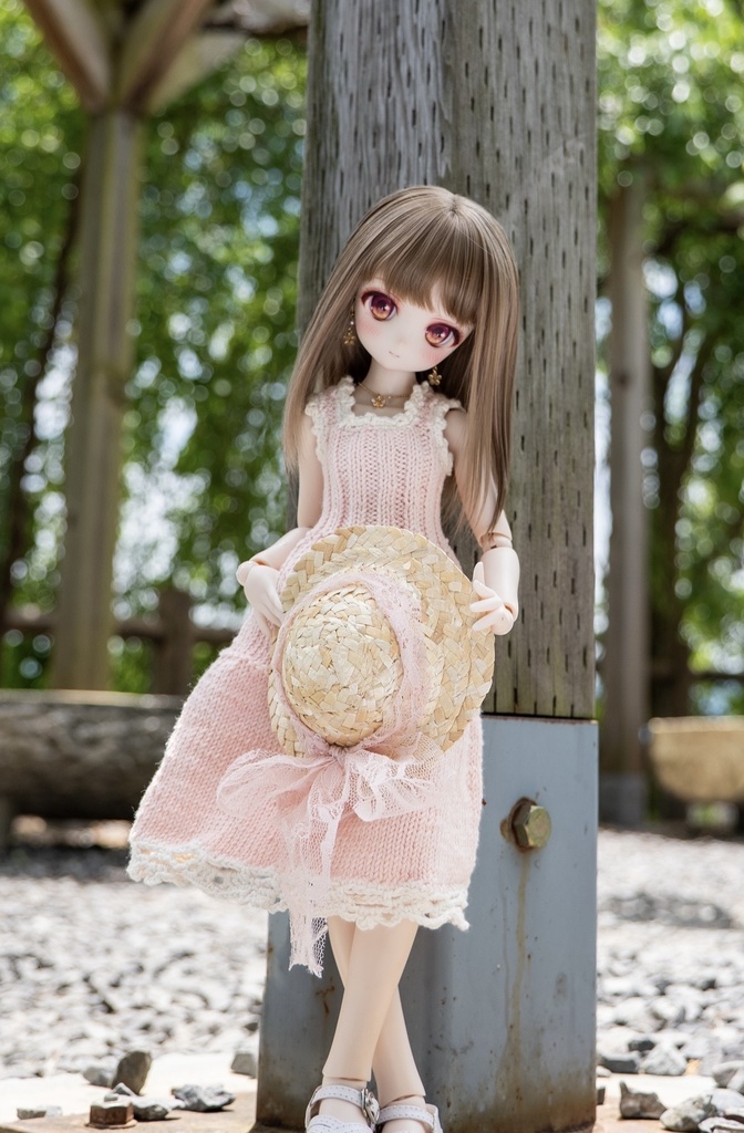 MDD  サマーワンピ　ピンク