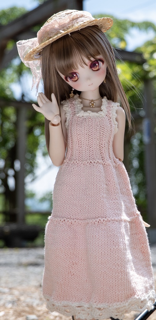 MDD  サマーワンピ　ピンク