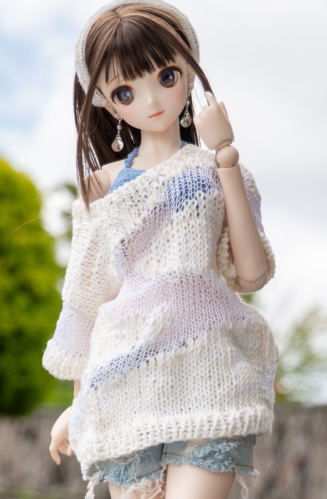 DD  透かし編み　夏風(チューブトップセット)