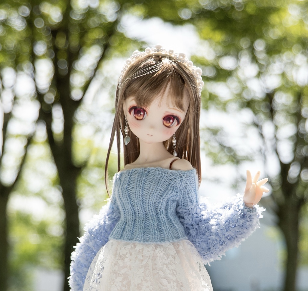 MDD ふわ袖オフショル