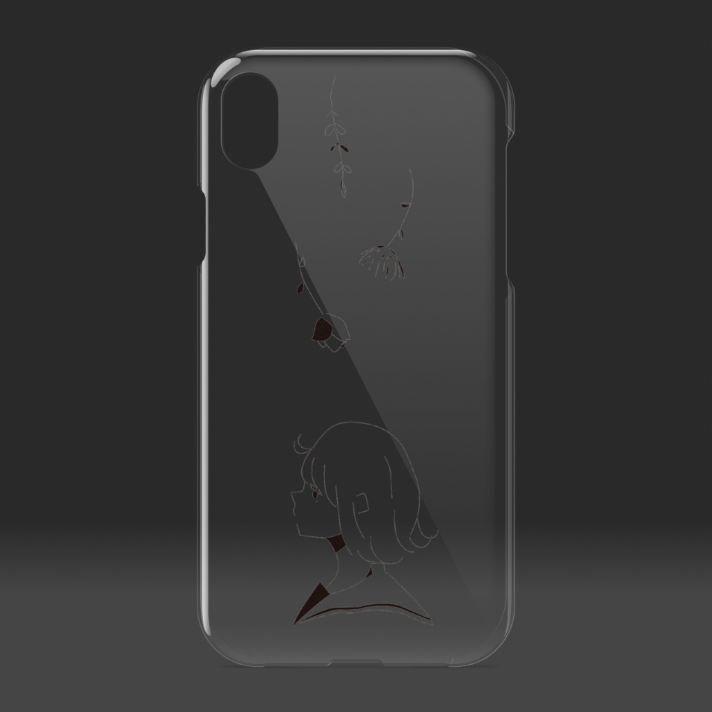 女の子 クリアケース